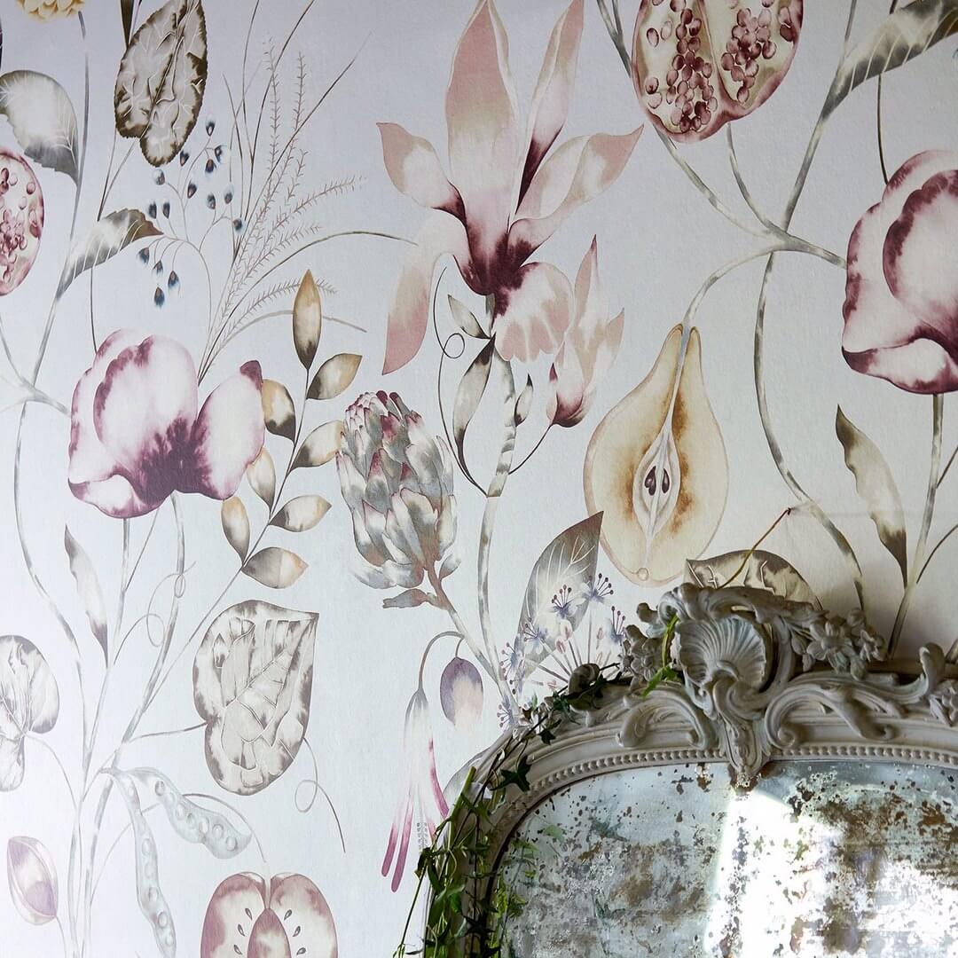 Mural egzotyczne kwiaty i owoce Harlequin 111488 Quintessence Colour II