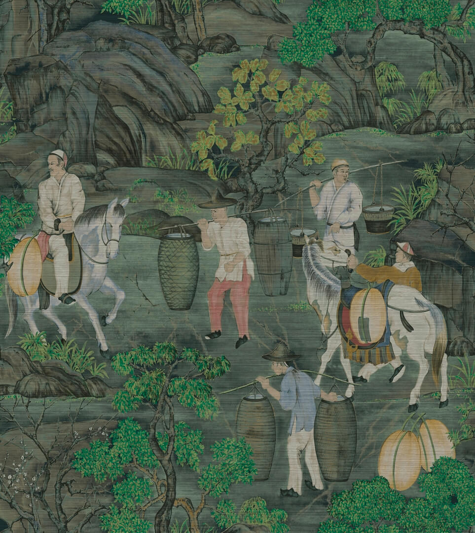 Tapeta scenki rodzajowe Arte 97692 Toile de Tibet Decors & Panoramiques