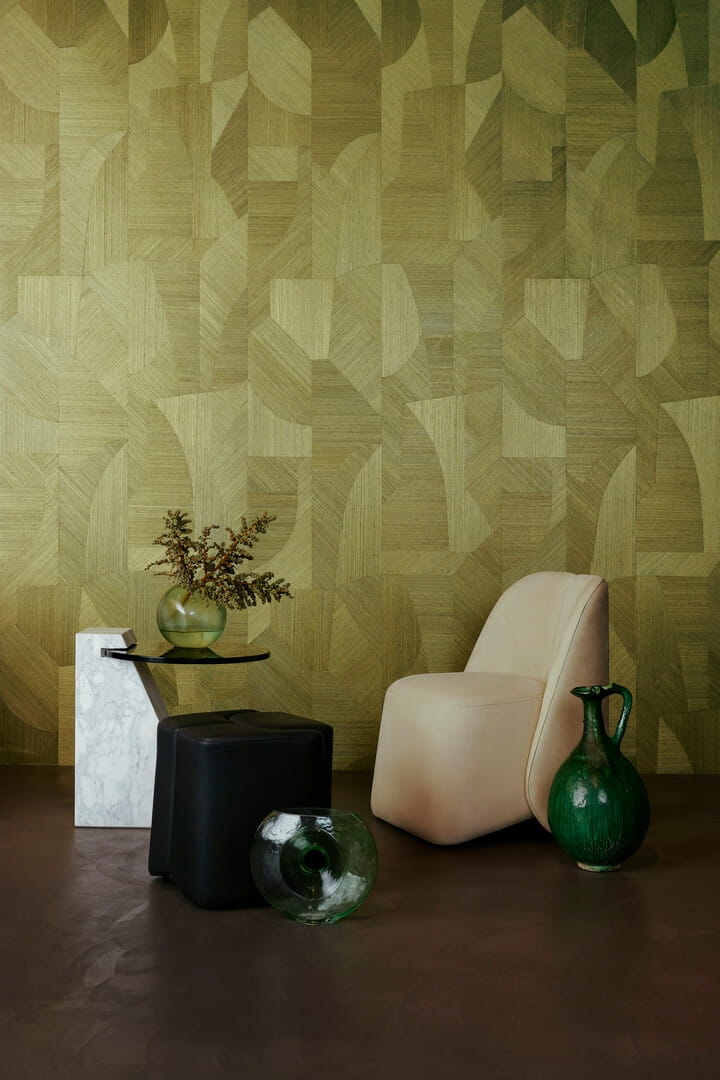 Tapeta naturalna patchwork Arte 72780 Puzzle Marqueterie