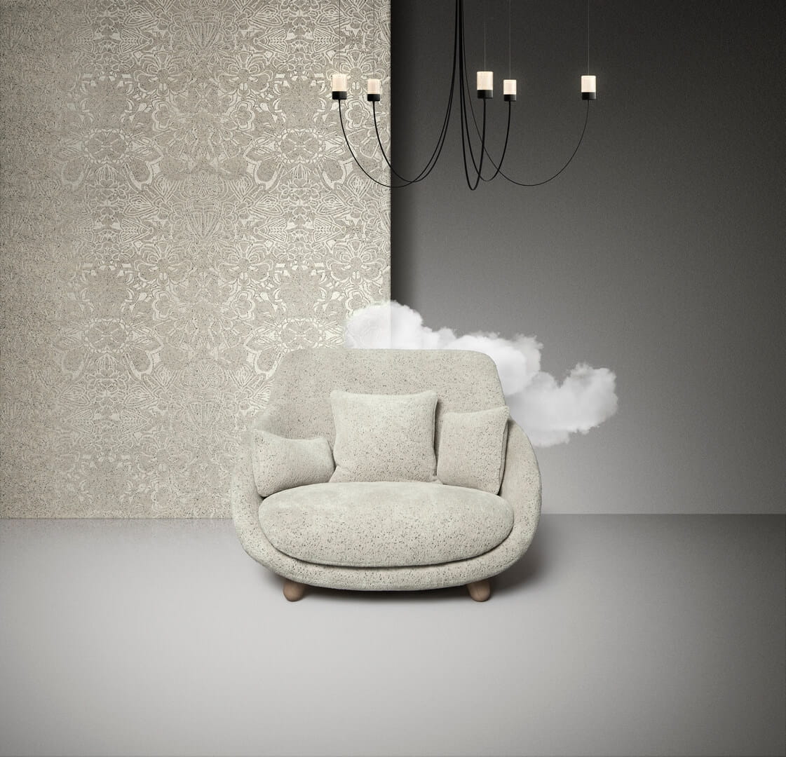 Tapeta tekstylna 3D ćma Arte Moooi MO4003 Mimic Moth Memento Moooi