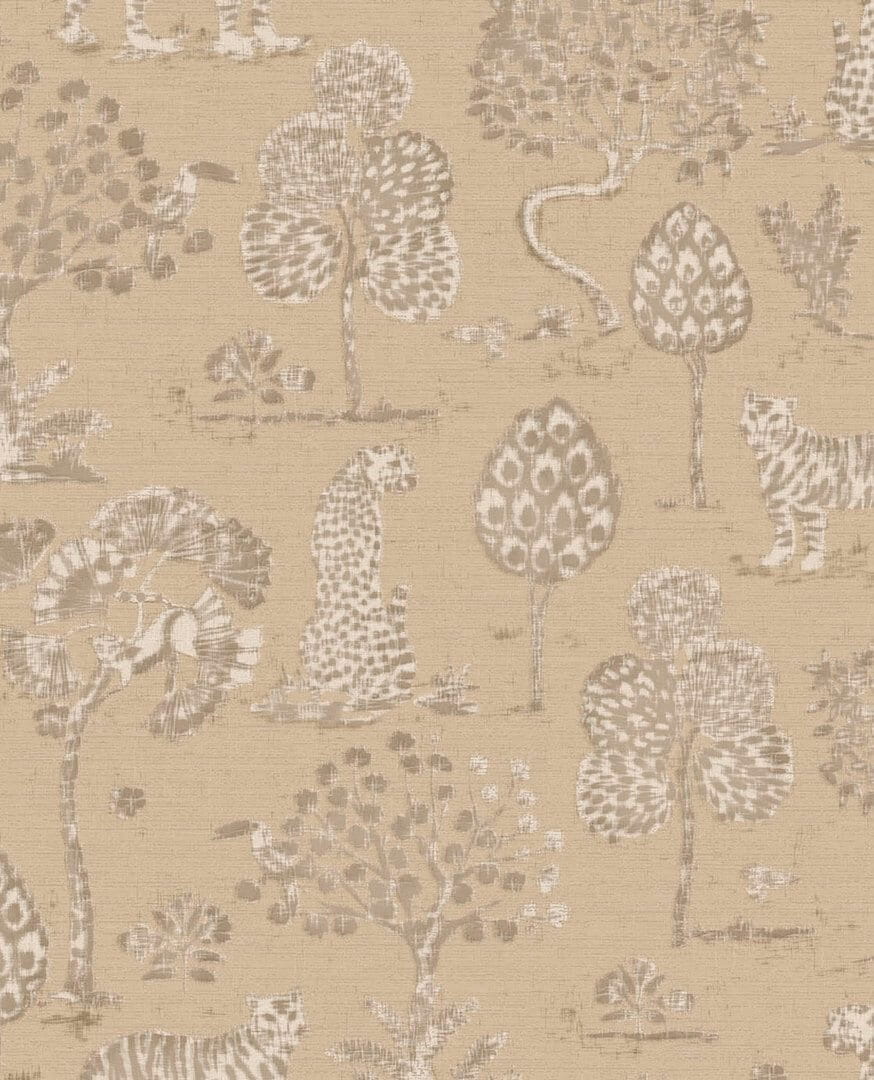 Tapeta egzotyczne zwierzęta i rośliny Eijffinger 317311 Oasis