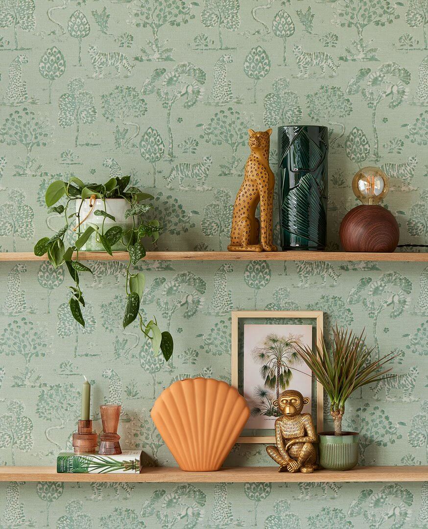 Tapeta egzotyczne zwierzęta i rośliny Eijffinger 317313 Oasis