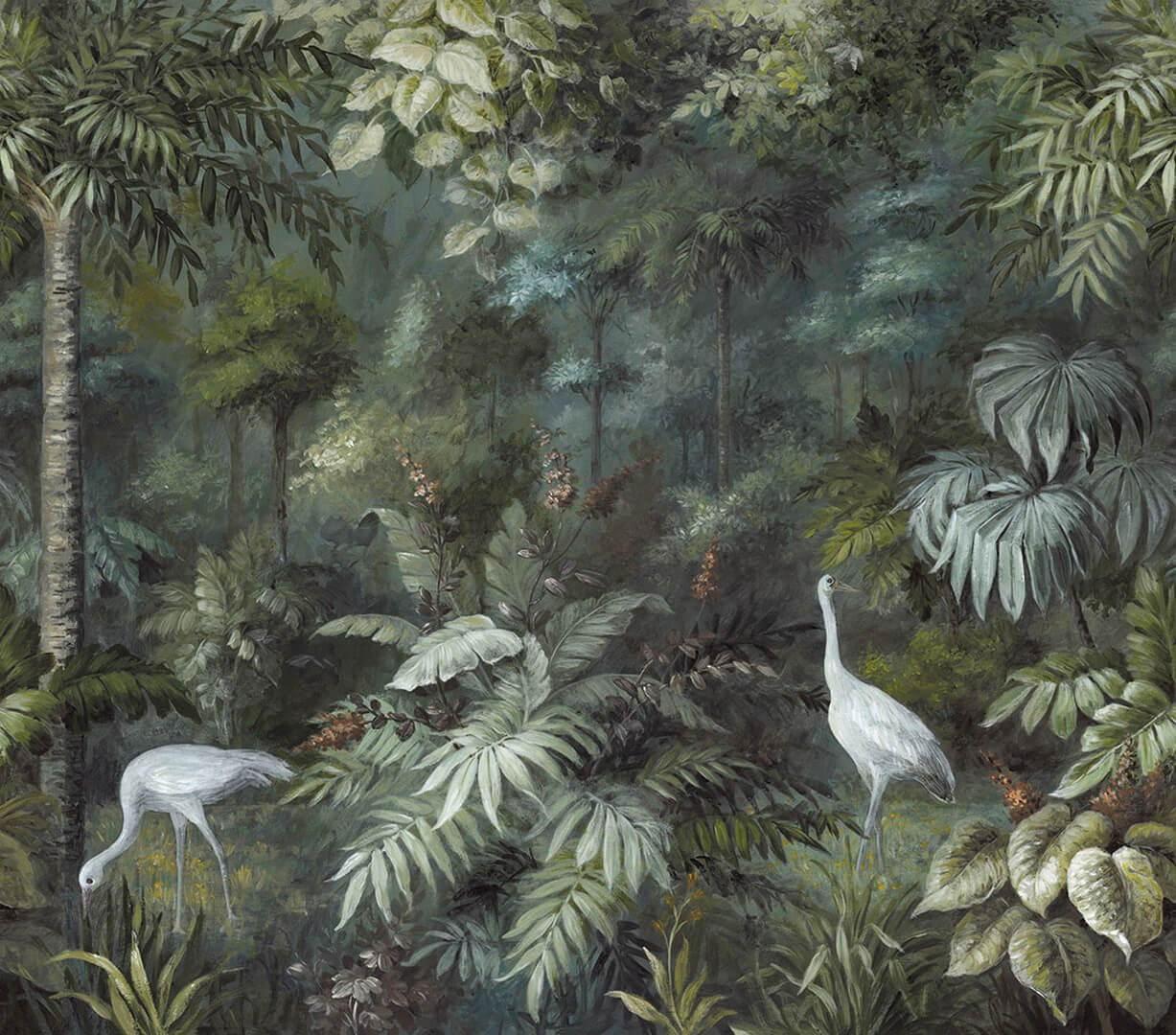 Mural egzotyczny krajobraz Eijffinger 317408 Oasis