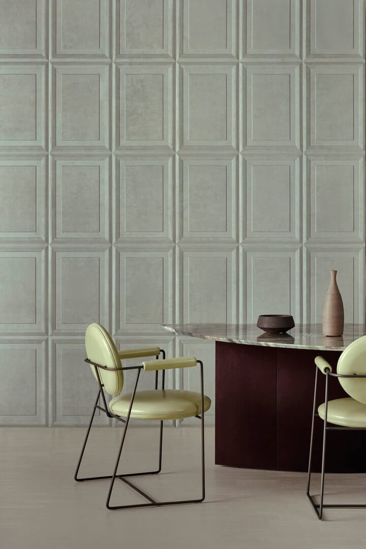 Tapeta jak boazeria kasetony Arte 44010 Cassetta Objet