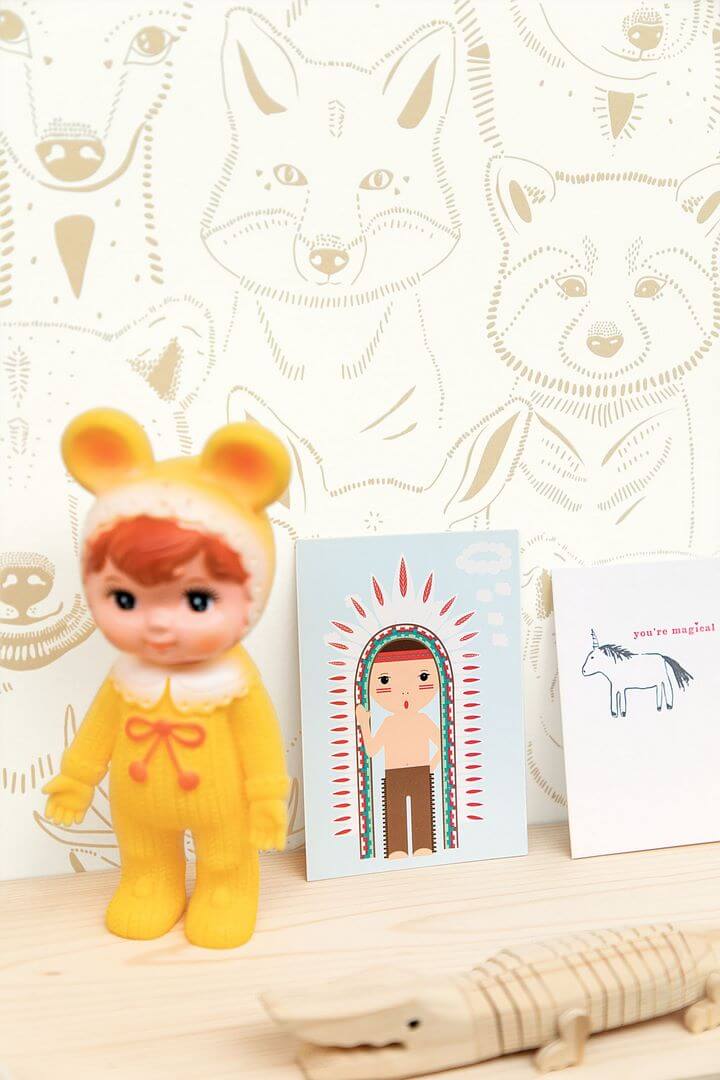 Tapeta leśne zwierzęta Caselio ADM 103527001 S'amuser Autour Du Monde