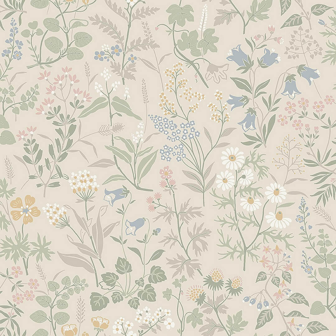 Tapeta łąka Boras Tapeter Flora 4179 Alla Tiders Hus