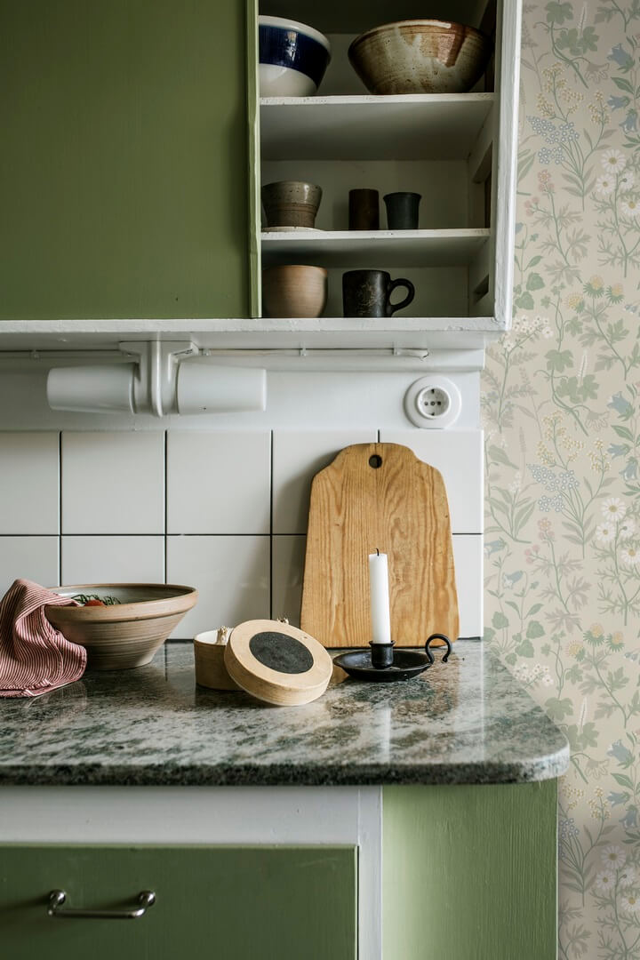 Tapeta łąka Boras Tapeter Flora 4179 Alla Tiders Hus