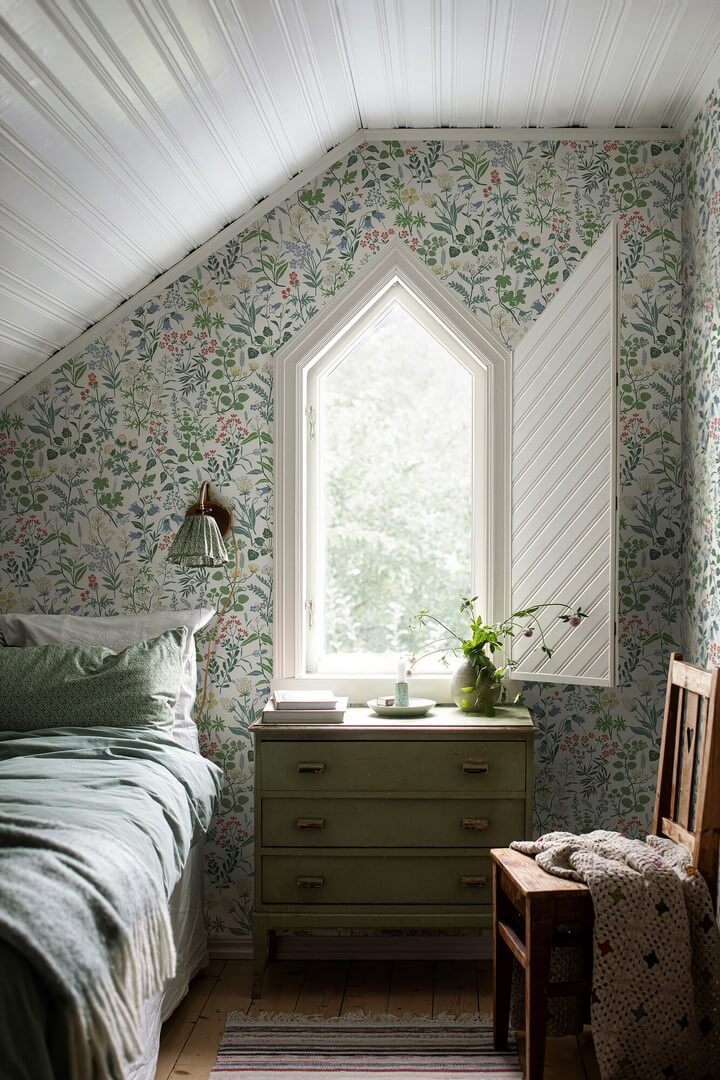 Tapeta łąka Boras Tapeter Flora 4180 Alla Tiders Hus