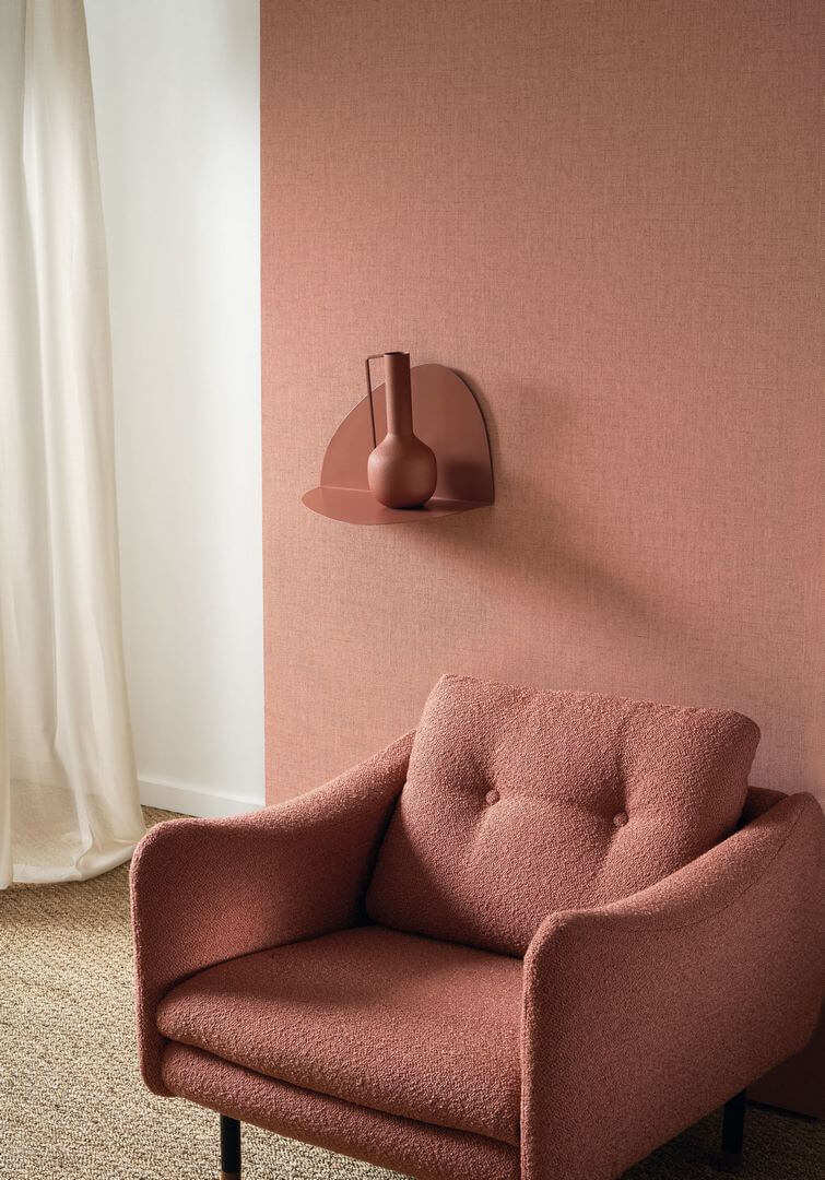 Tapeta imitująca płótno Casadeco TEXI 85326230 Toile de Lin Textiles