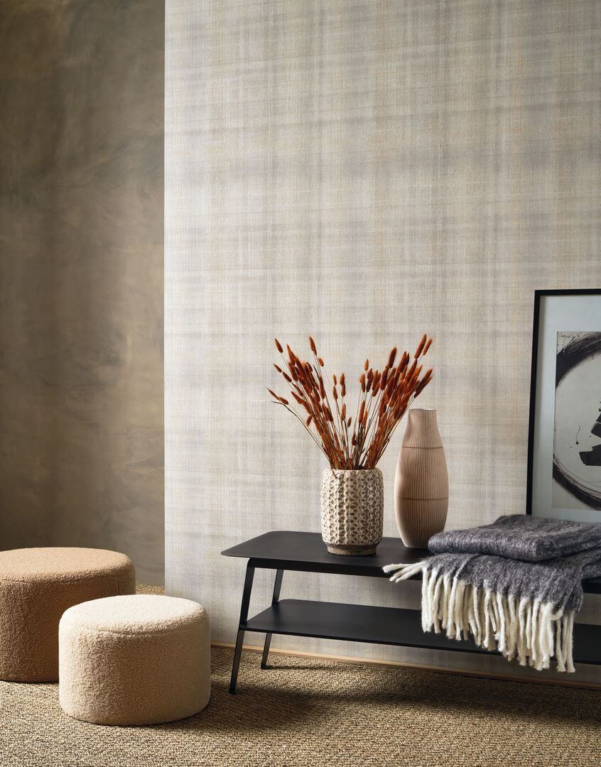 Tapeta szkocka krata Casadeco TEXI 87697439 Tartan Textiles