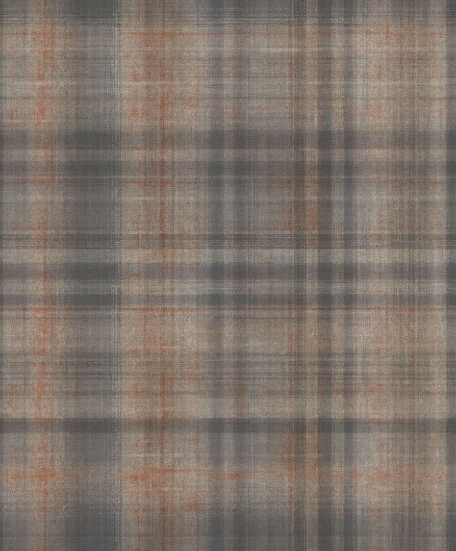 Tapeta szkocka krata Casadeco TEXI 87699857 Tartan Textiles