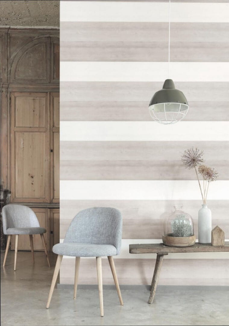 Tapeta drewniane pasy Casadeco RAYS 29246102 Baltic Bois Les Rayures