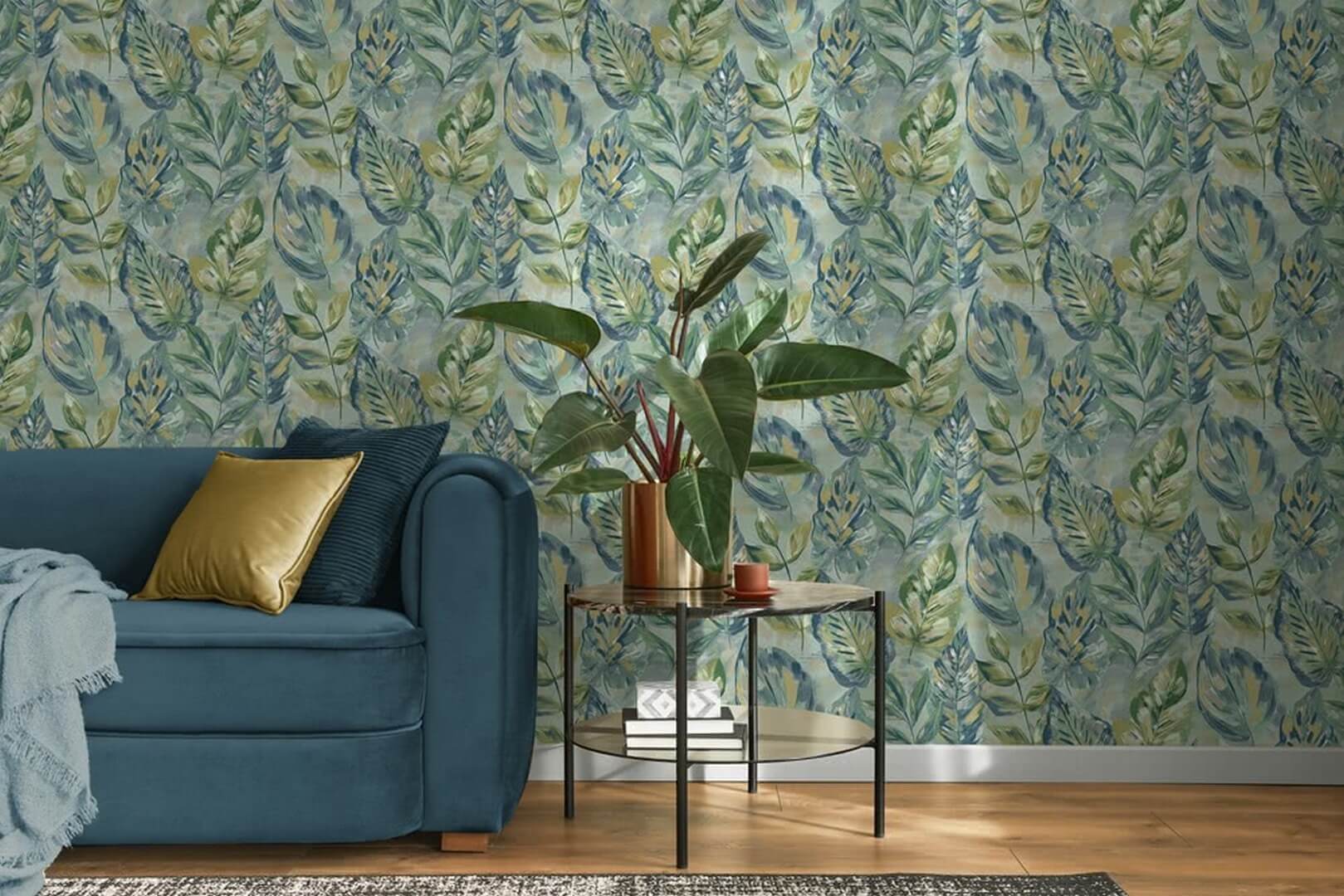 Tapeta tropikalne liście Holden 36110 Aralia Patagonia