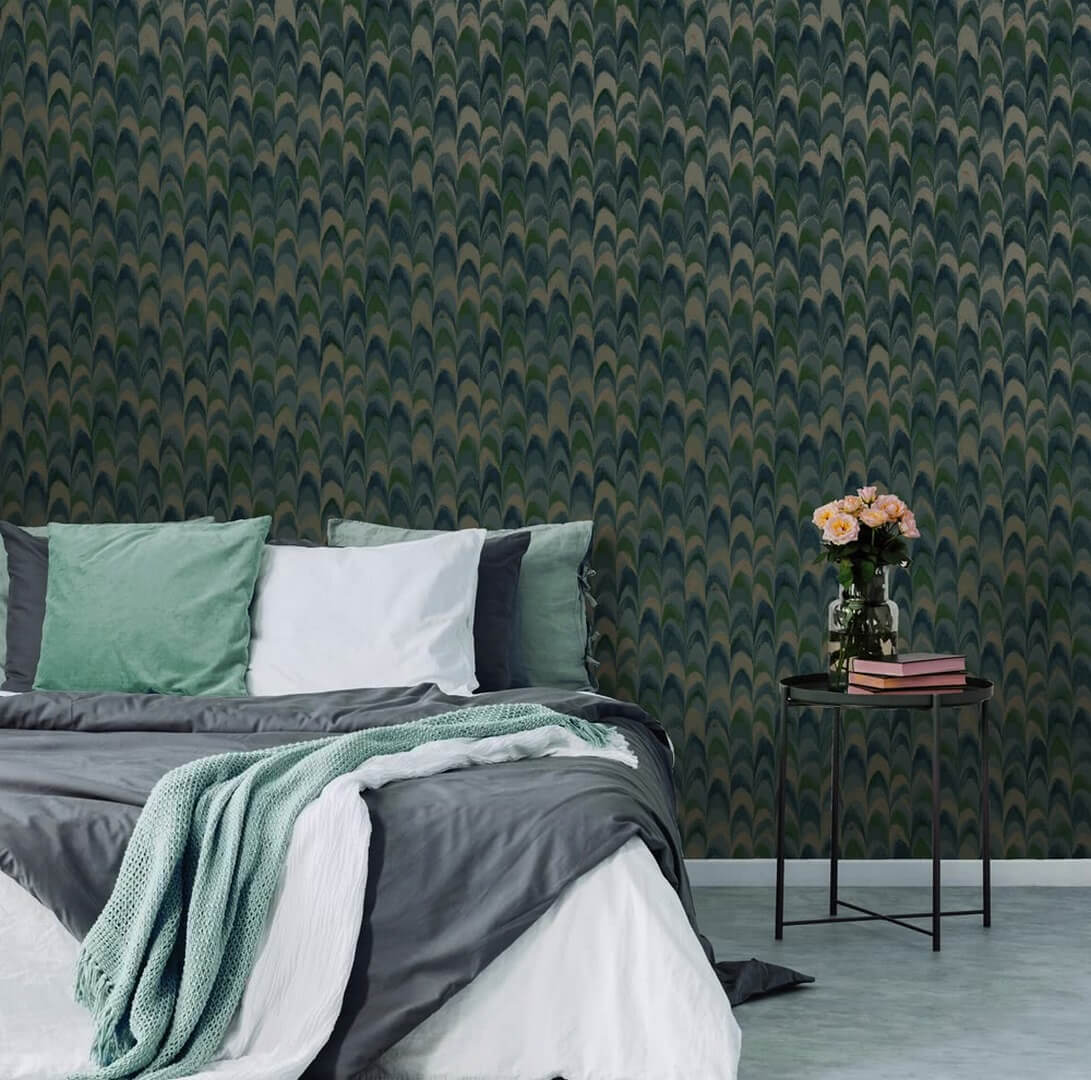 Tapeta pawie pióra łuki Holden 36132 Ruba Patagonia