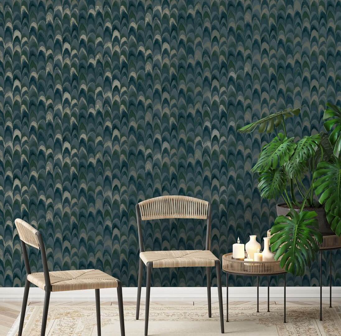 Tapeta pawie pióra łuki Holden 36132 Ruba Patagonia