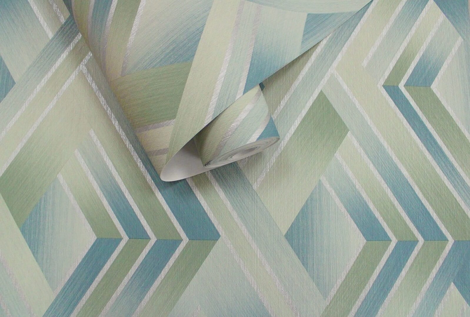 Tapeta geometryczna efekt 3D Holden 36192 Tranquilo Patagonia