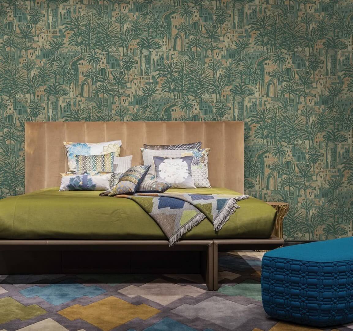 Tapeta egzotyczna budynki Holden 65830 Tipaza Alchemy