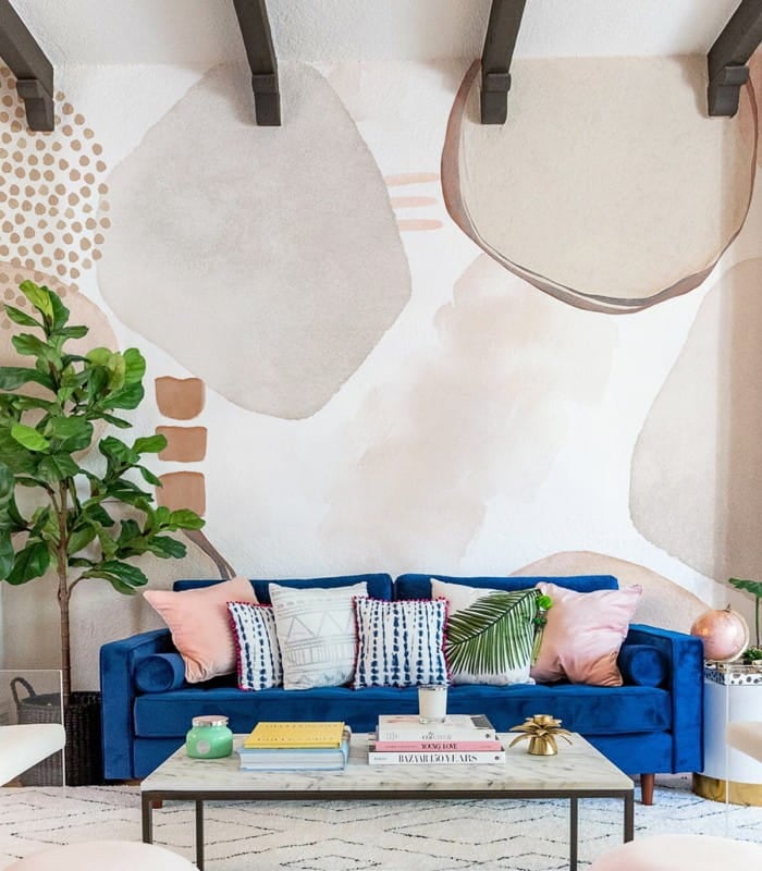 Mural geometryczny Wallcolors Abstract Life in Boho