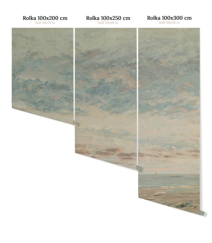 Mural morski krajobraz Wallcolors Sea Life in Boho