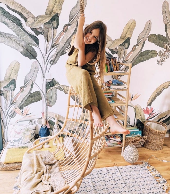 Mural palmy Wallcolors Palm Forest Life in Boho