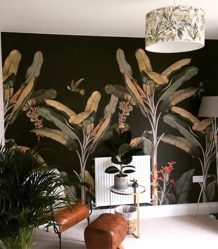 Mural palmy Wallcolors Palms Life in Boho