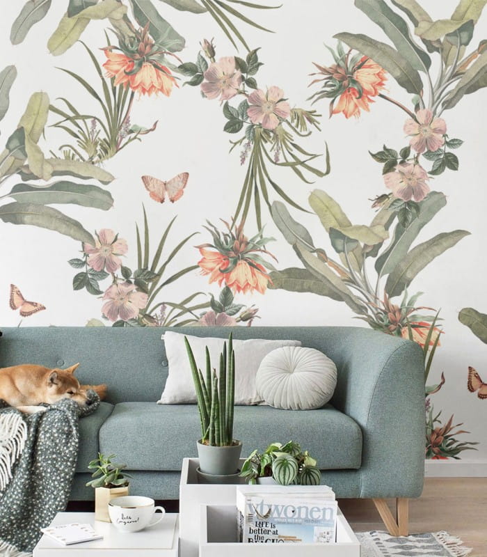 Mural egzotyczny Wallcolors Paradise Life in Boho