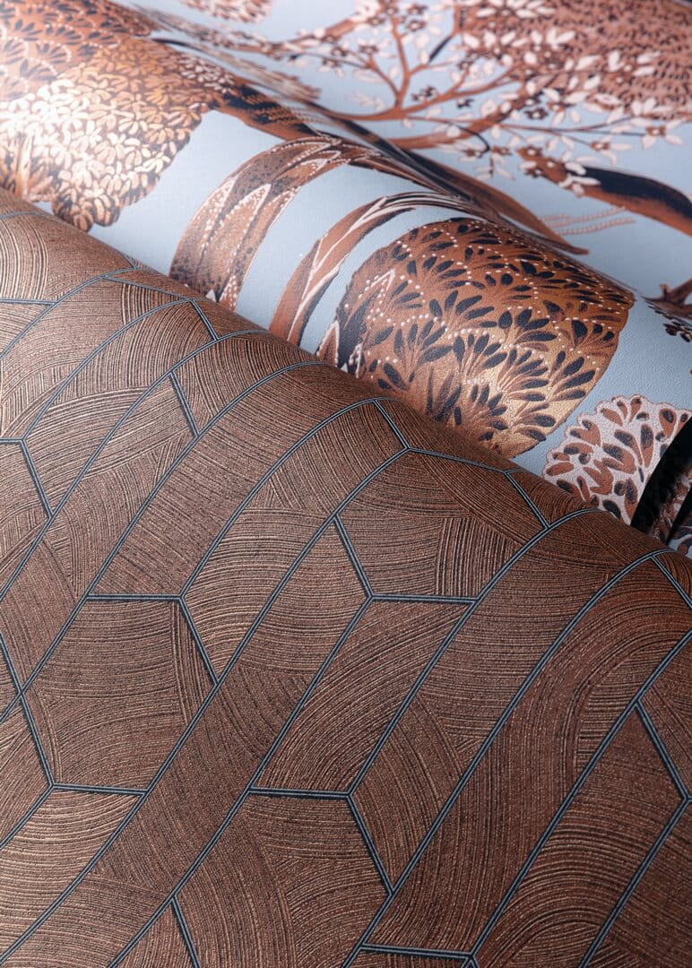 Tapeta geometryczna Khroma SUM103 Kantha Summer