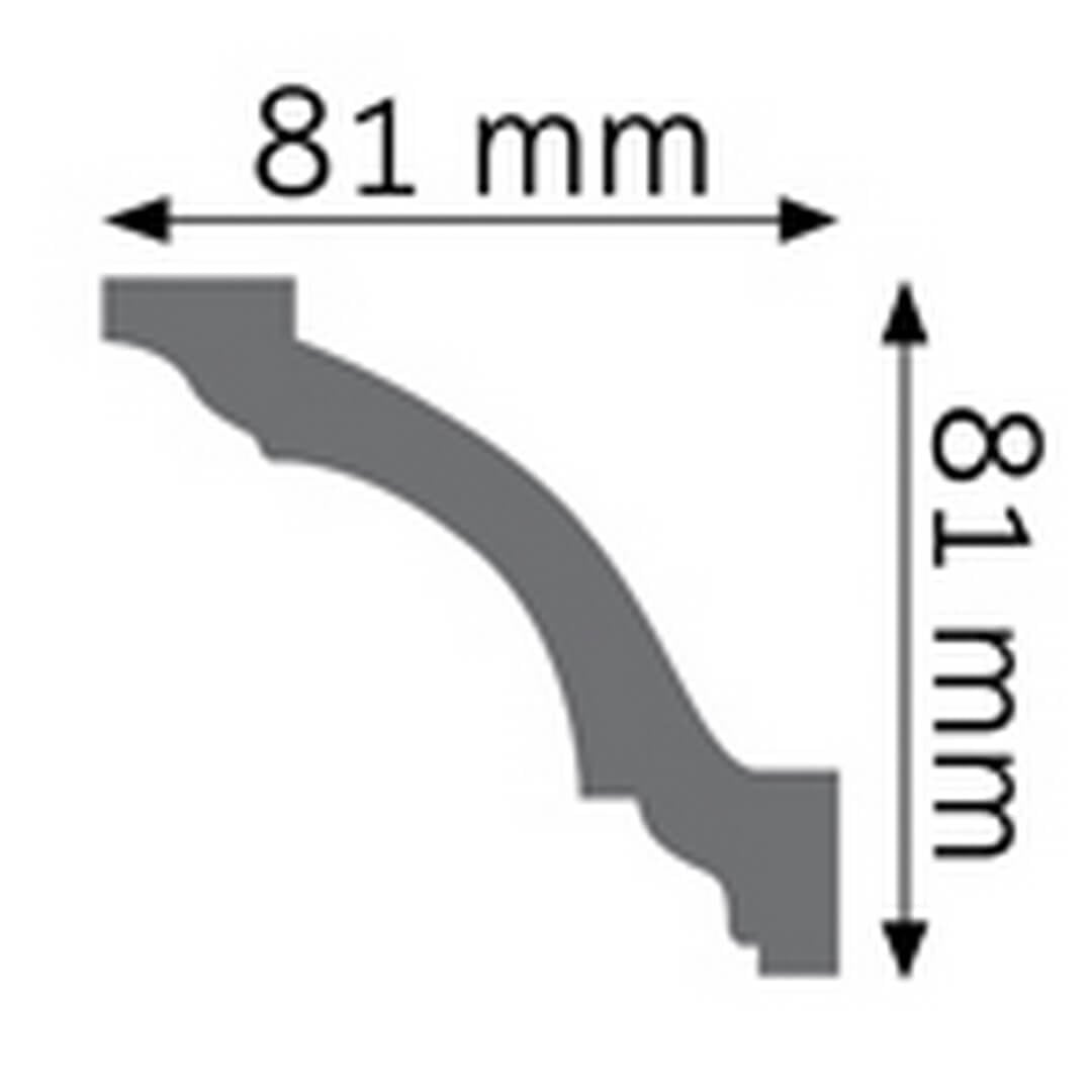Listwa przysufitowa LGG-29 Creativa wys. 8,1cm