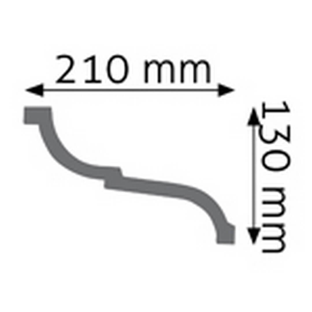 Listwa przysufitowa LGG-31 Creativa wys. 13cm