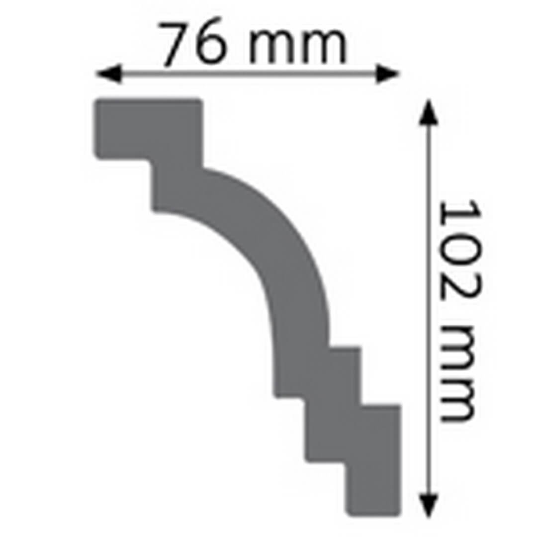 Listwa przysufitowa LGG-33 Creativa wys. 10,2cm