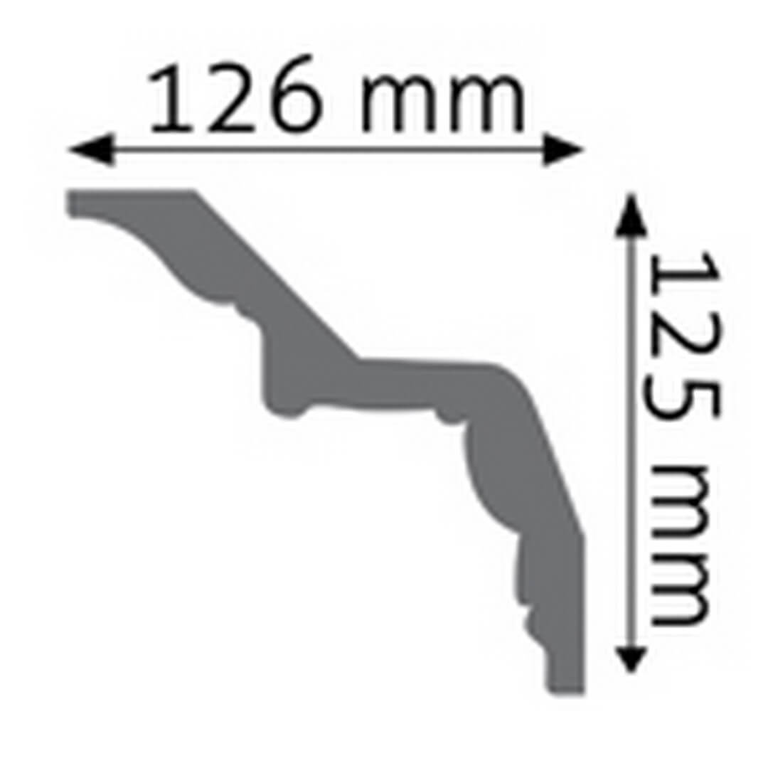 Listwa przysufitowa LGG-34 Creativa wys. 12,5cm
