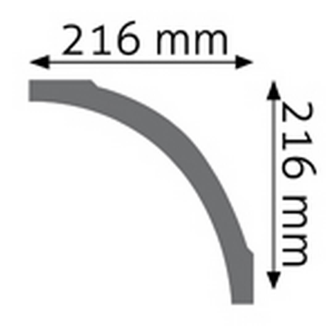 Listwa przysufitowa LGG-36 Creativa wys. 21,6cm