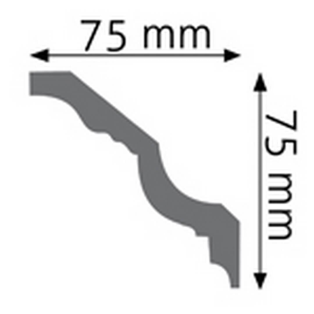 Listwa przysufitowa zdobiona LGZ-11 Creativa wys. 7,5cm