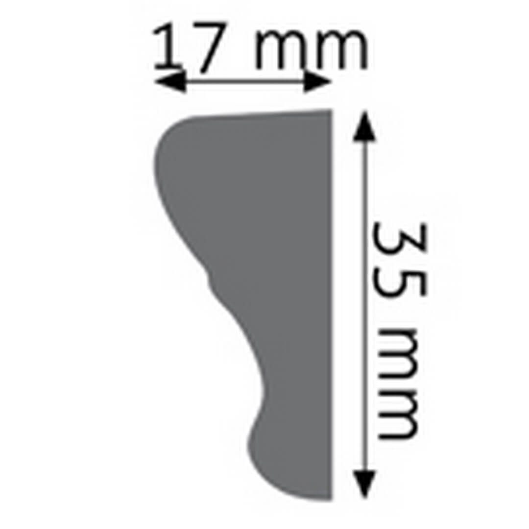 Listwa ścienna LNG-07 Creativa wys. 3,5cm