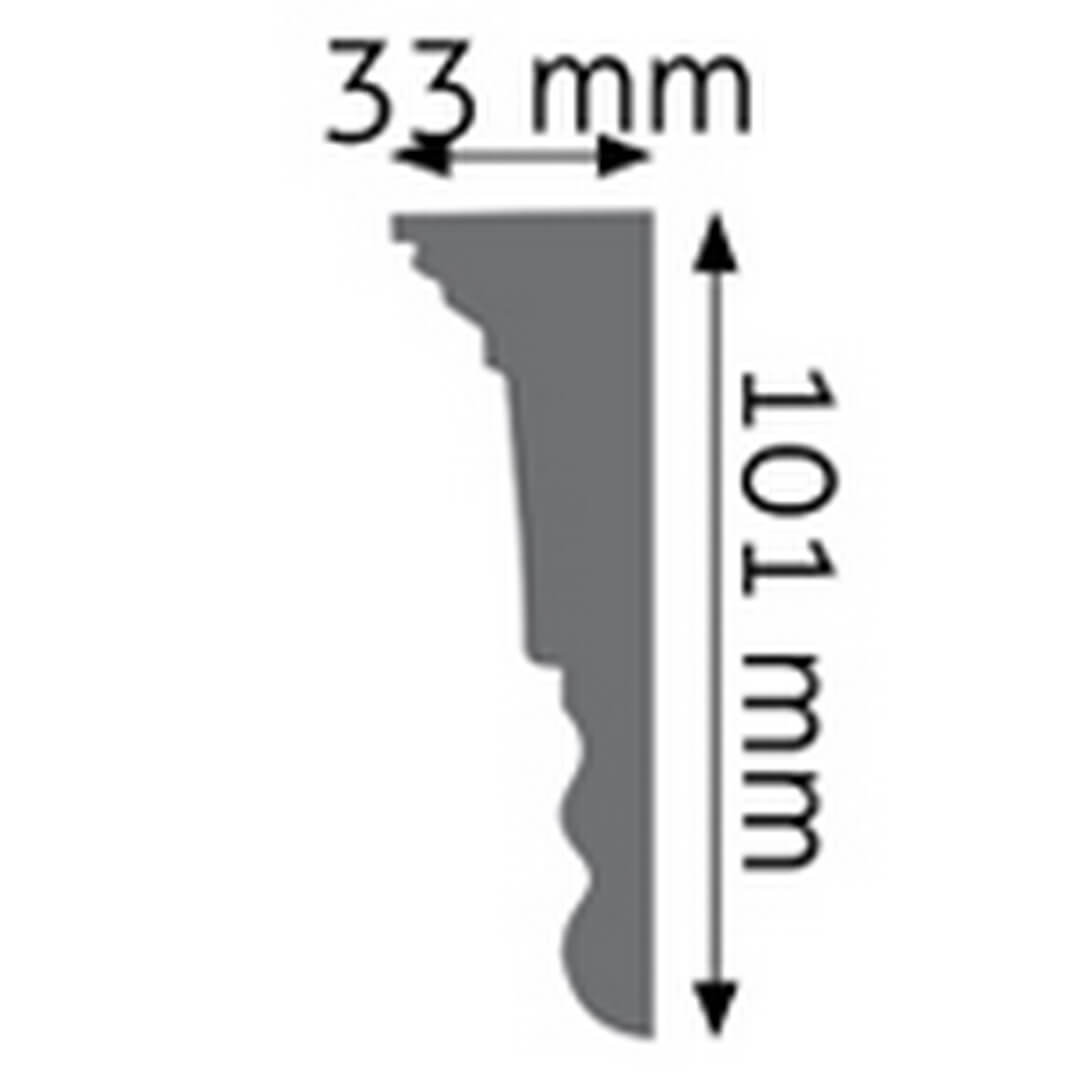 Listwa naścienna LNG-10 Creativa wys. 10,1cm