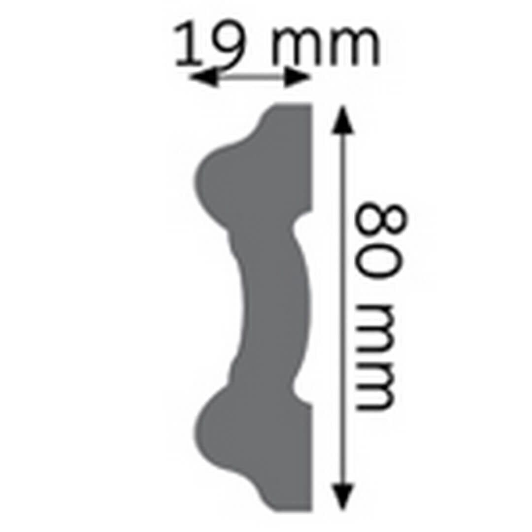 Listwa naścienna LNG-13 Creativa wys. 8cm
