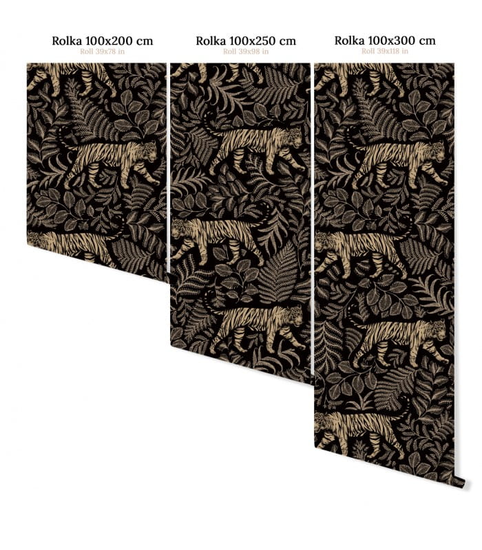 Mural tygrysy Wallcolors Camouflaged Tiger 6171 Medicine