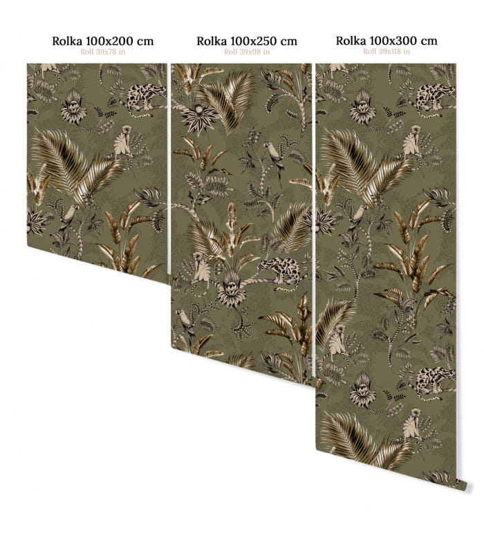 Mural egzotyczny Wallcolors Jungle Team Medicine