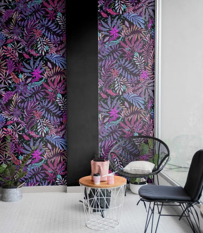 Mural liście Wallcolors Violet Leaves  Medicine