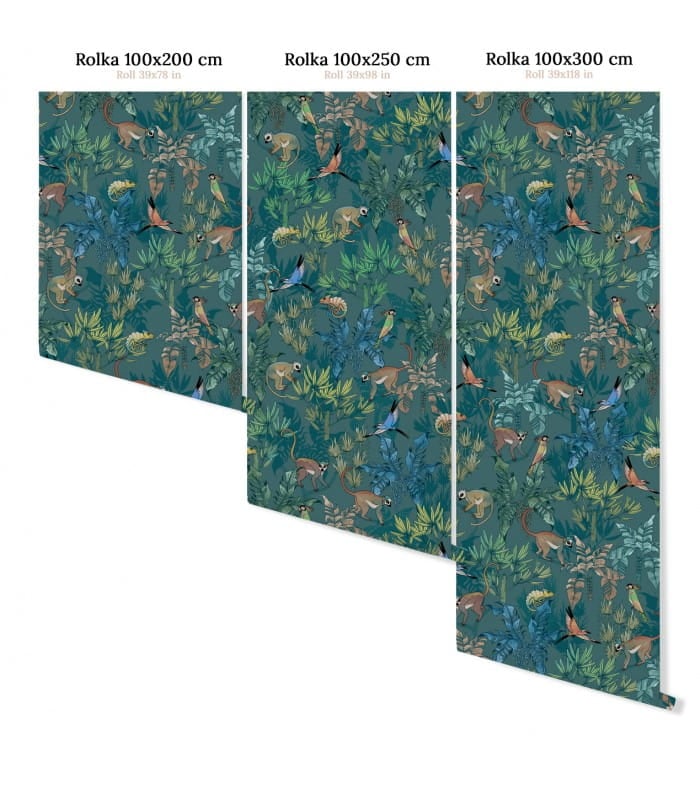 Mural tropikalna dżungla Wallcolors Magic Jungle Medicine