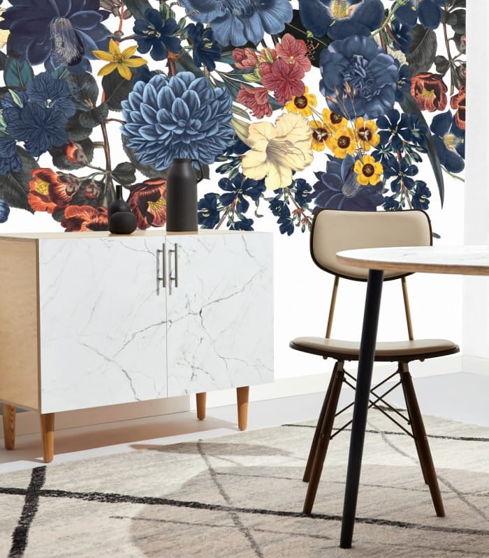 Mural duże kwiaty Wallcolors Flowery home wide Medicine