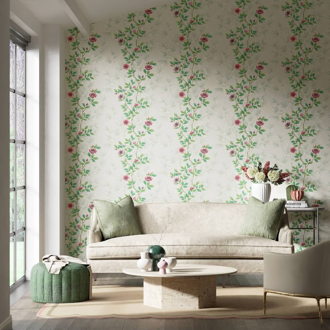 Tapeta roślinna Harlequin 112899 Lady Alford Diane Hill