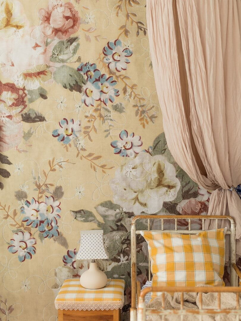 Mural kwiaty vintage Boras Tapeter Studio Blossom ll 9401W