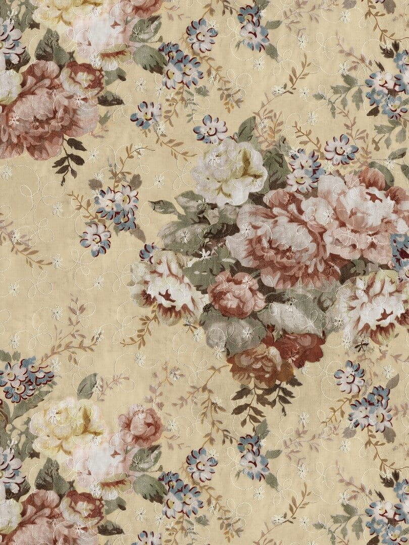 Mural kwiaty vintage Boras Tapeter Studio Blossom Mini 9404W