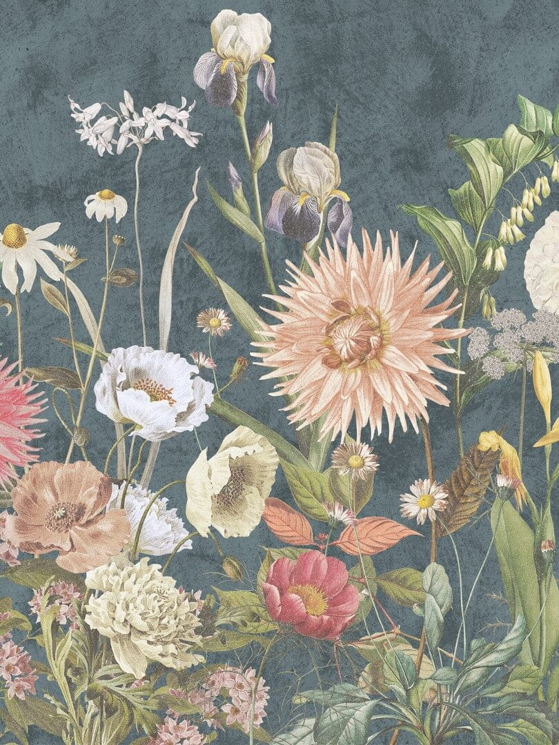 Mural kwiaty Boras Tapeter Studio Dahlia 9417W