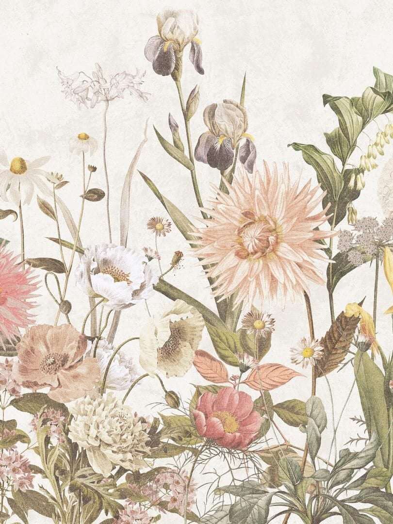 Mural kwiaty Boras Tapeter Studio Dahlia 9418W