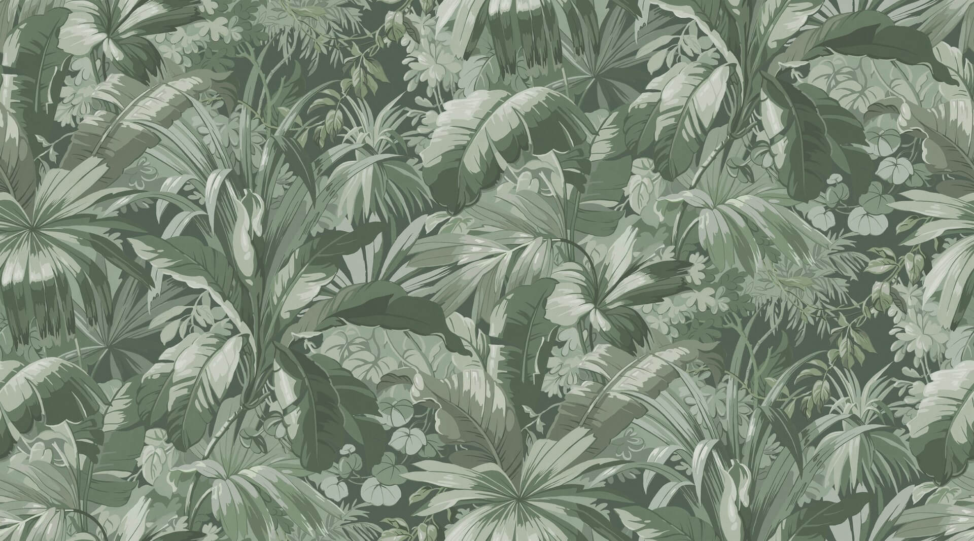 Mural egzotyczne rośliny Boras Tapeter Studio Palm Leaf 9440W