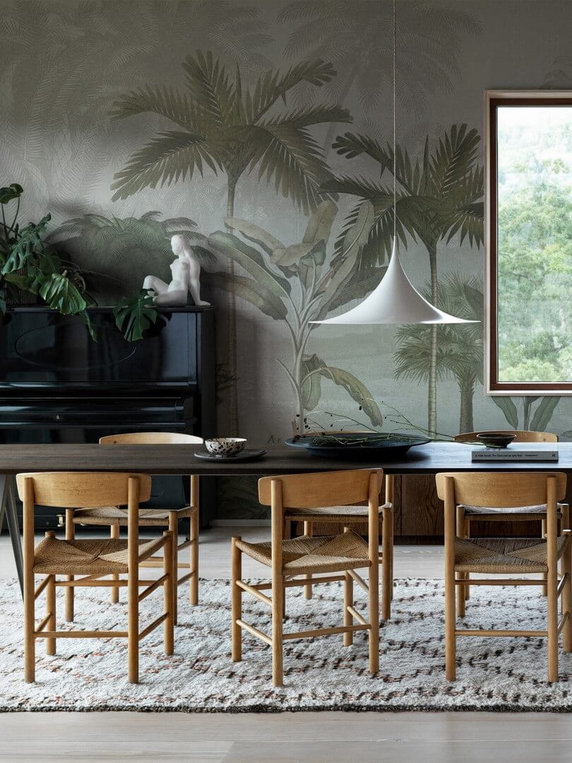 Mural egzotyczny krajobraz Boras Tapeter Studio Vintage Palms 9454W