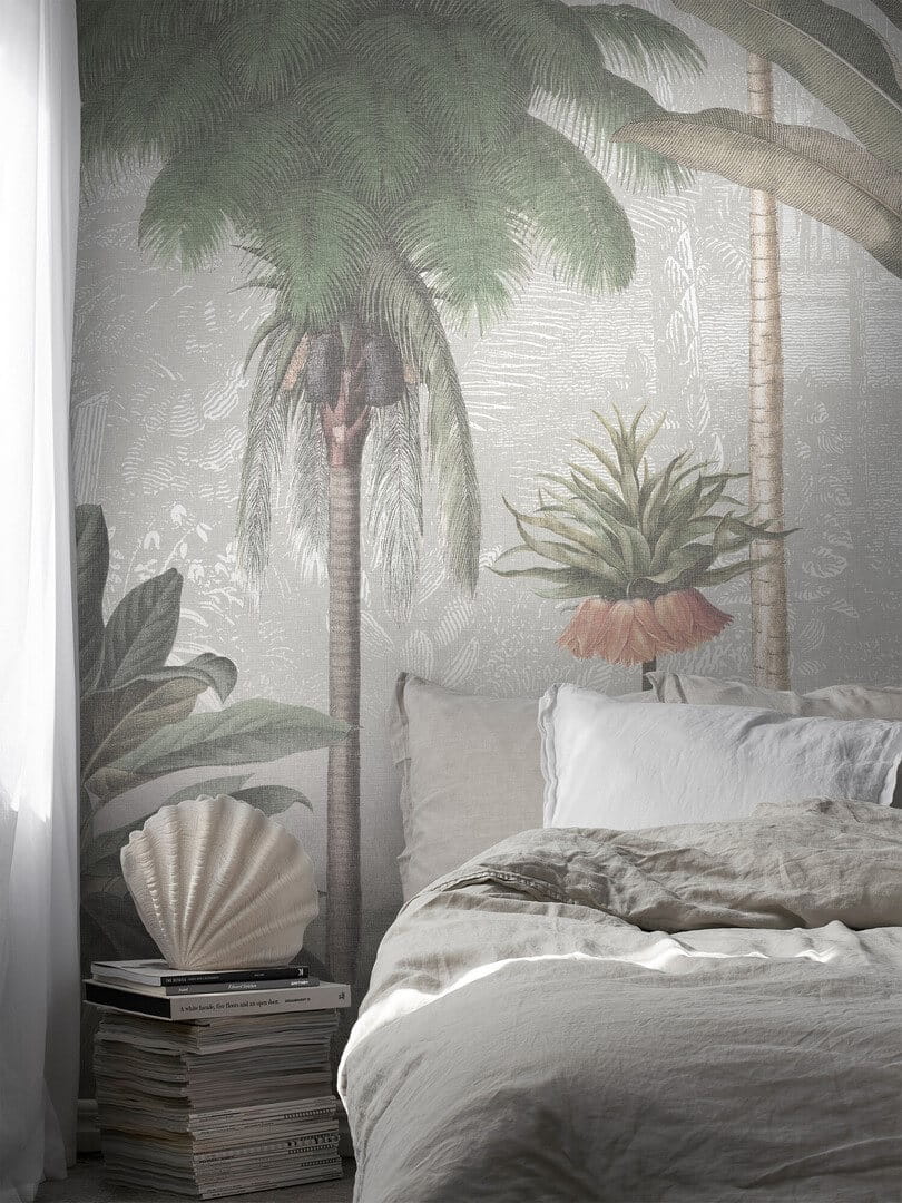 Mural egzotyczny krajobraz Boras Tapeter Studio Vintage Palms 9454W