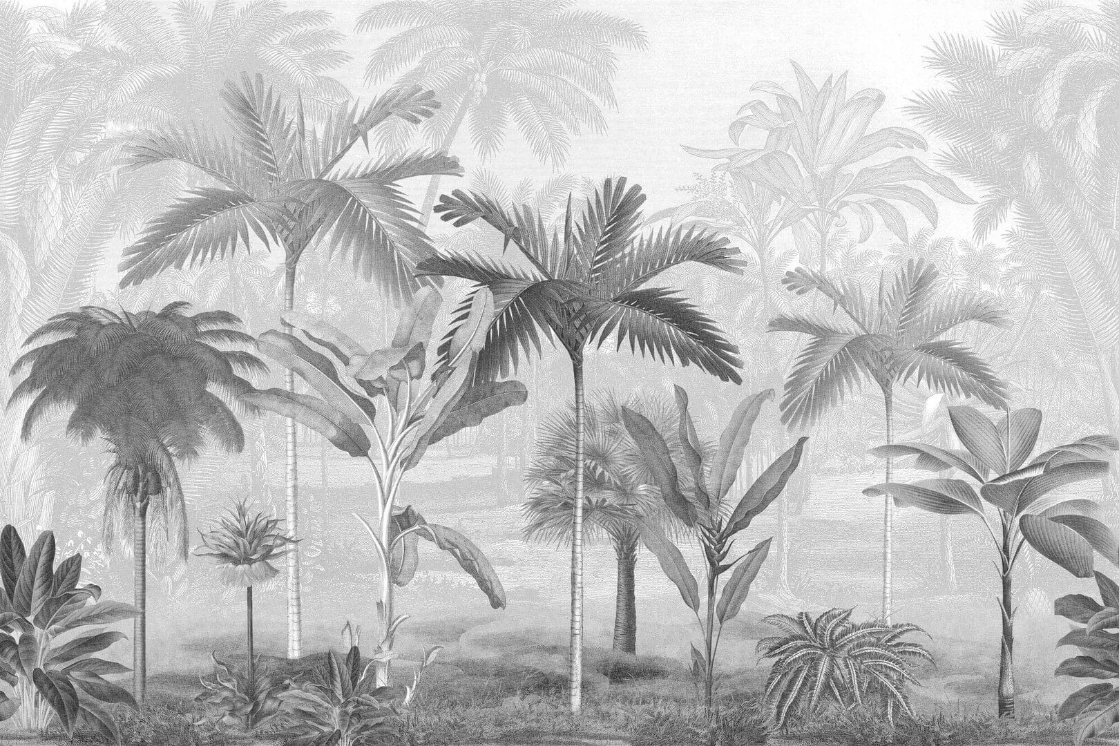 Mural egzotyczny krajobraz Boras Tapeter Studio Vintage Palms 9452W